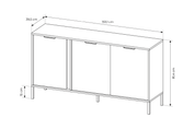 LARS kommode 153 3D