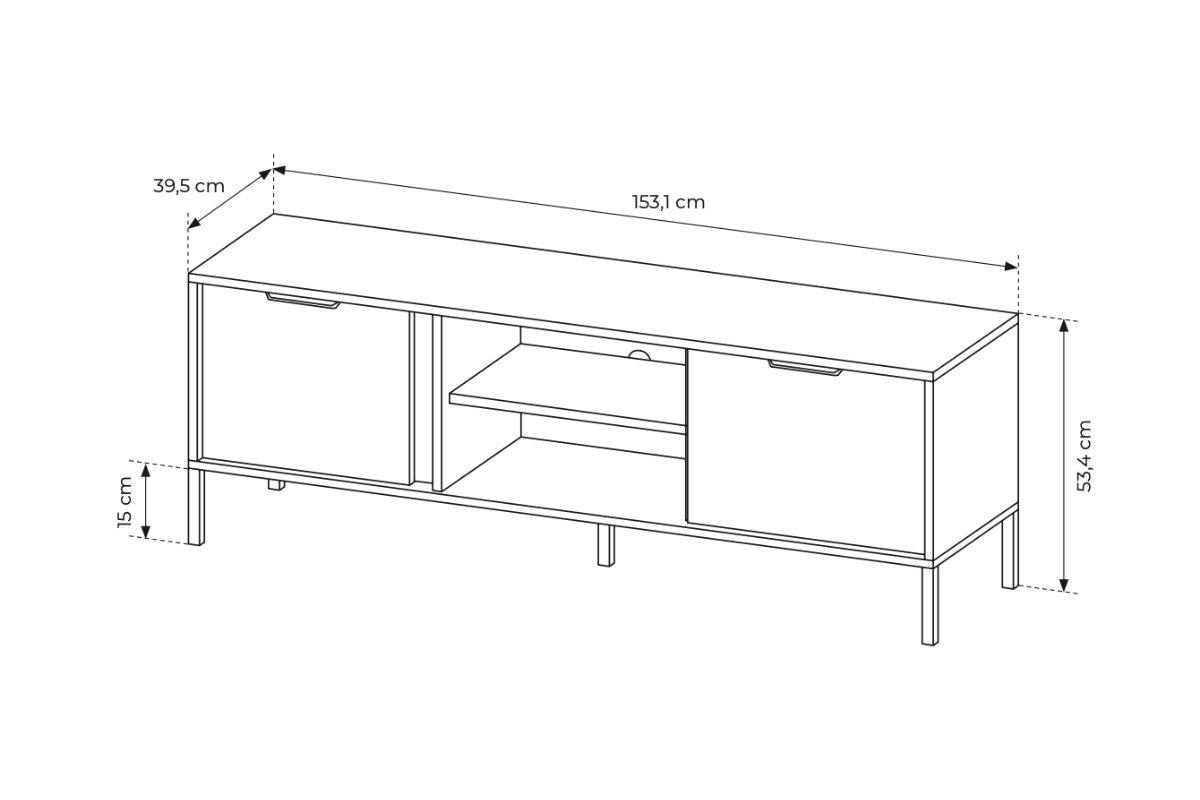 LARS tv-bord 153