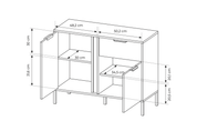 LARS kommode 103 2D1S