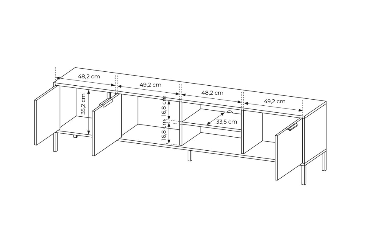 LARS TV-bord 203