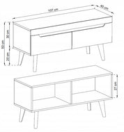 NORDI TV-Bord Eg artisan