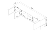 DOMI 200 Tv-bord