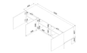 PALAZZO BIS 150 TV-bord