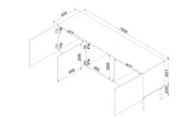 SIENA 150 TV-bord