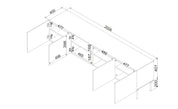 PALAZZO BIS 200 TV-bord