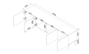 ISLA 200 TV-bord