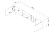 RAFAEL 200 Tv-bord