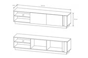 ARCO TV-bord 187
