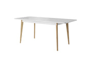 NORDI Spisebord 140 Hvid