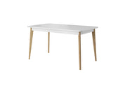 NORDI Spisebord 140 Hvid
