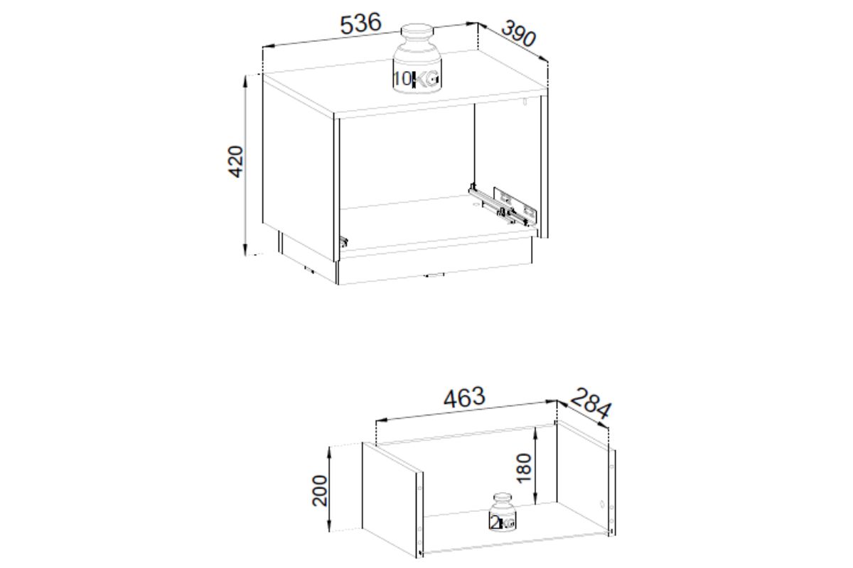 ROYAL S-54 sengebord