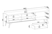SLIDE TV-bord