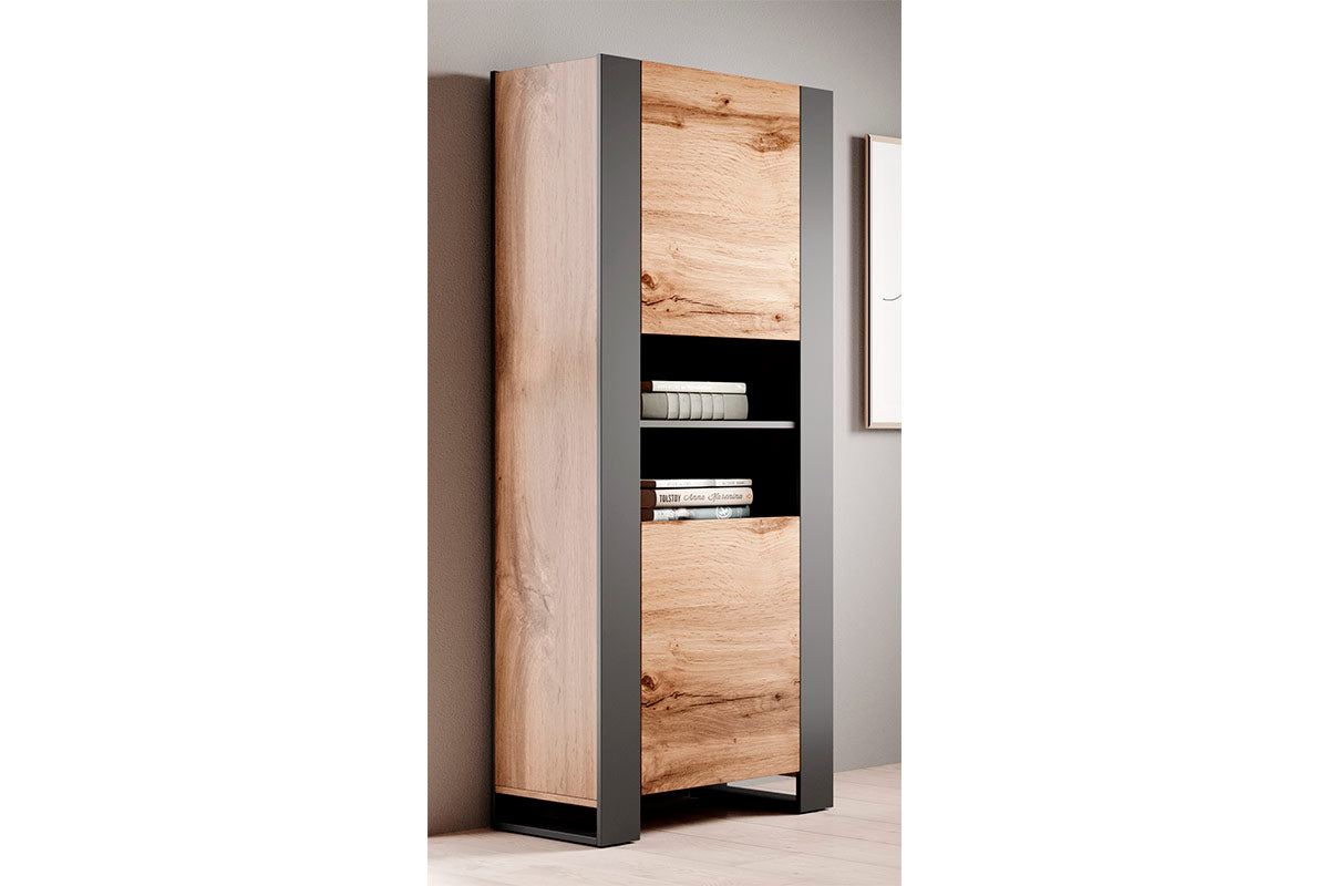 WOOD vitrineskab