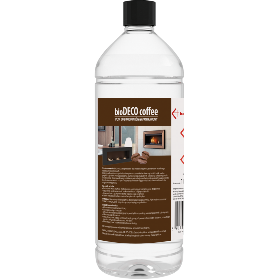 Bioethanol kaffe duft - 12 flasker