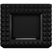 EGZUL Swarovski - sort mat
